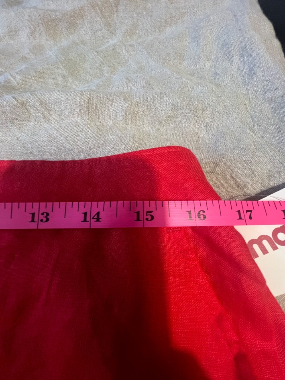 NWT Cynthia Rowley linen shorts SZ L - Picture 15 of 16